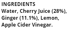 Original Ginger with Cherry-NO Honey