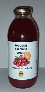 Ginger with Cranberry-No Honey