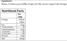 Load image into Gallery viewer, Original Ginger with Cranberry
