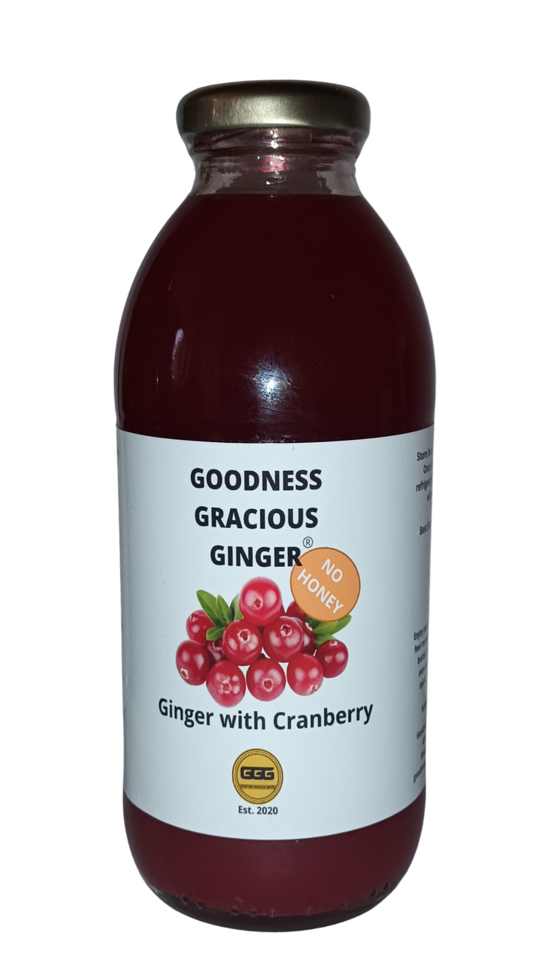 Original Ginger with Cranberry-NO Honey